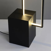 Liner rectangular LED floor lamp